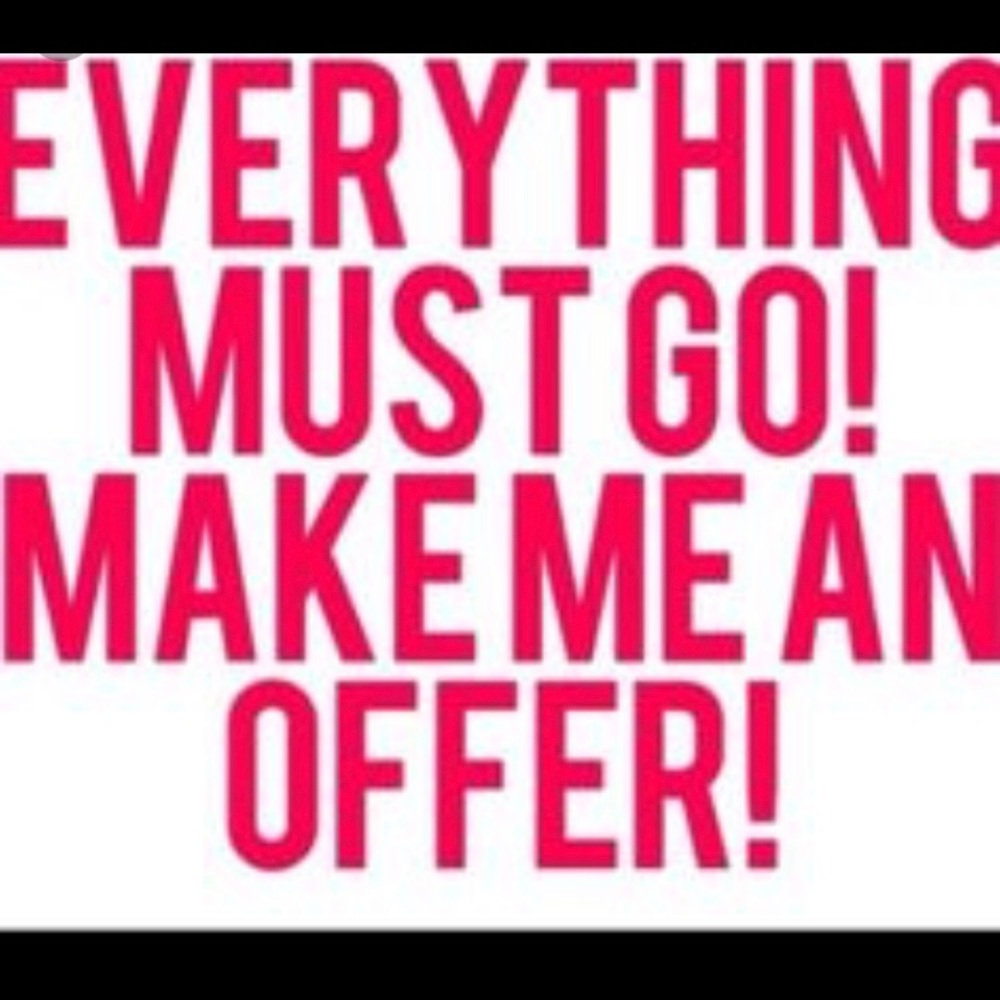 You see it want it like make a offer Monday